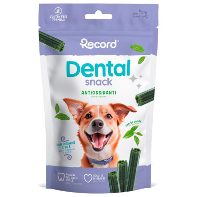 Record Dental Snack Antioxidants with Green Tea 75 g