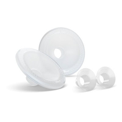 Philips Avent Prece ar Bojātu iepakojumu-Philips Avent Hands-free Aizsargu ieliktņi mazām krūtīm (aksesuārs krūts piena sūknim SCF531/11) - SCF552/11-B
