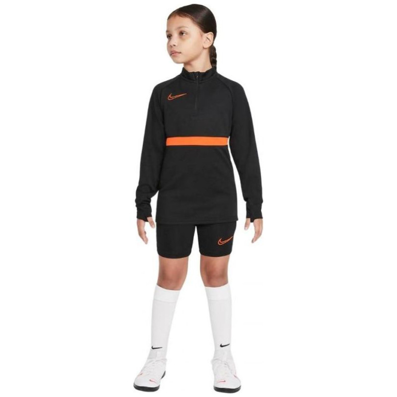 Nike NK DF Academy 21 Drill Top Jr CW6112 017 sweatshirt (XS)