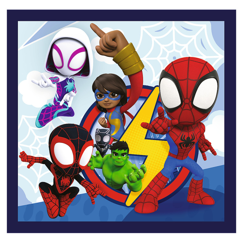 Trefl SPIDEY Pužļu komplekts 3in1