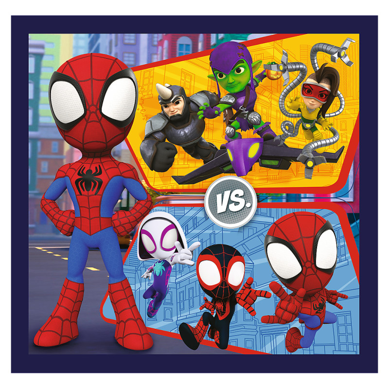Trefl SPIDEY Pužļu komplekts 3in1