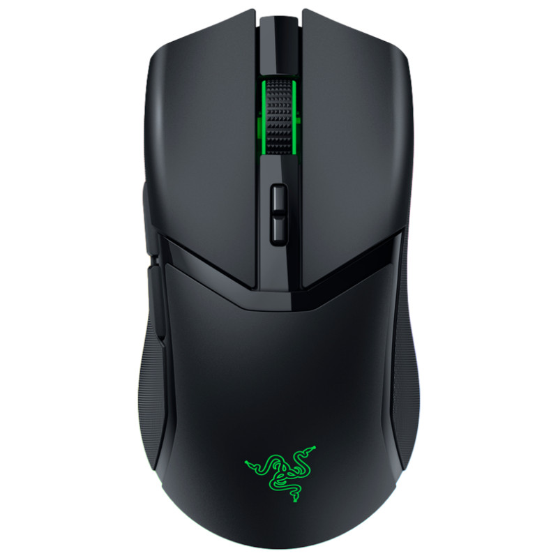 Razer Cobra Pro Wireless Gaming Mouse, Razer Focus Pro 30K Optical Sensor, 30000 DPI, Optical Mouse Switches Gen-3, 77g Weight, 10 Customizable Controls, Chroma&trade; Lighting, Razer HyperSpeed Wireless, BT, Speedflex Cable Type C, Up to 170 hours batter