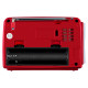 Sven Speaker SVEN SRP-150, red (3W, Bluetooth, FM/AM/SW, USB, microSD, flashlight, battery)