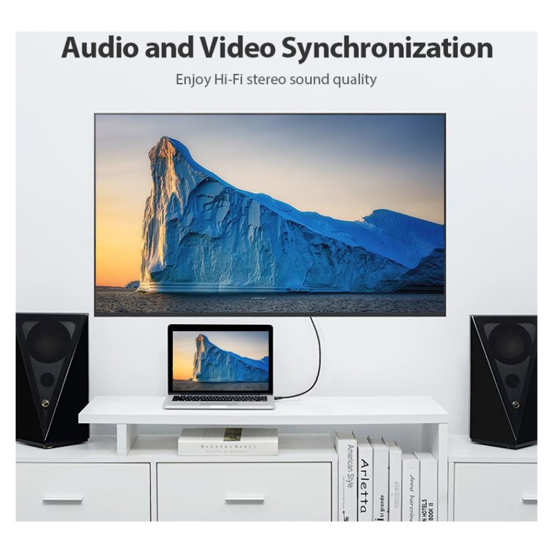 Vention CABLE HDMI 2M/BLACK AAIBH VENTION