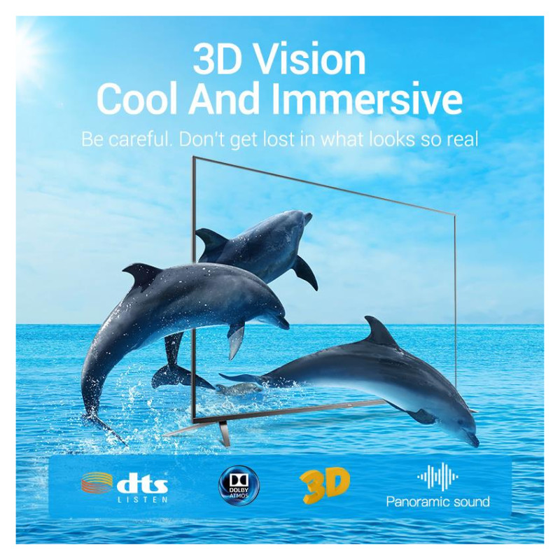 Vention CABLE HDMI 8K/3M BLACK AANBI VENTION