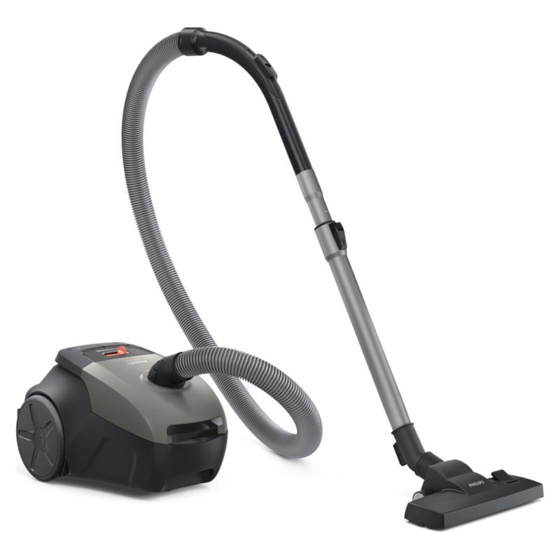 Philips Vacuum Cleaner|PHILIPS|Input power 850 W|Dust capacity 3 L|Cylinder vacuum|Cleaning type Dry|Dust container Dust bag|Colour Black/Grey|XD2152/12