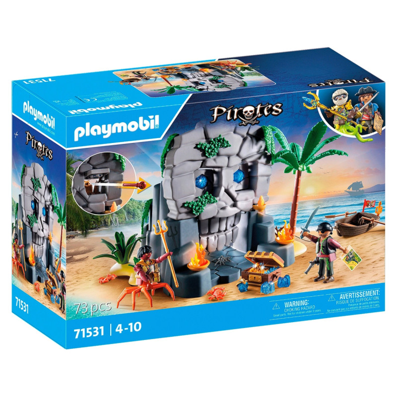 Playmobil PIRATES Galvaskausa sala 71531