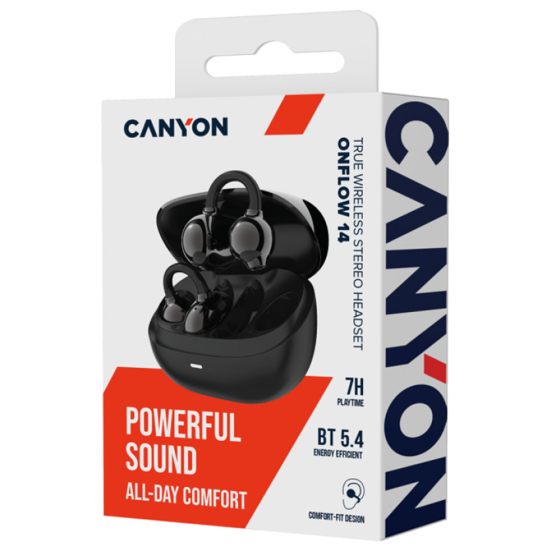 Canyon OWS Ear Clips headset OnFlow 14 Black