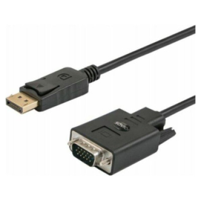 Savio Kabelis SAVIO DisplayPort - VGA 1.8m