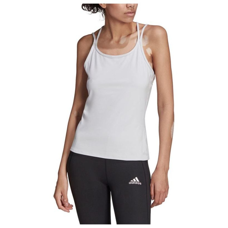 Adidas Studio Slim Strappy Back Tank Top W HE3141 (L)