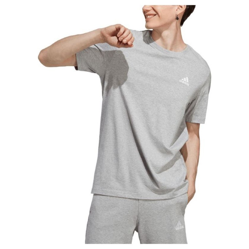 Adidas Essentials Single Jersey Embroidered Small Logo M IC9288 (S)