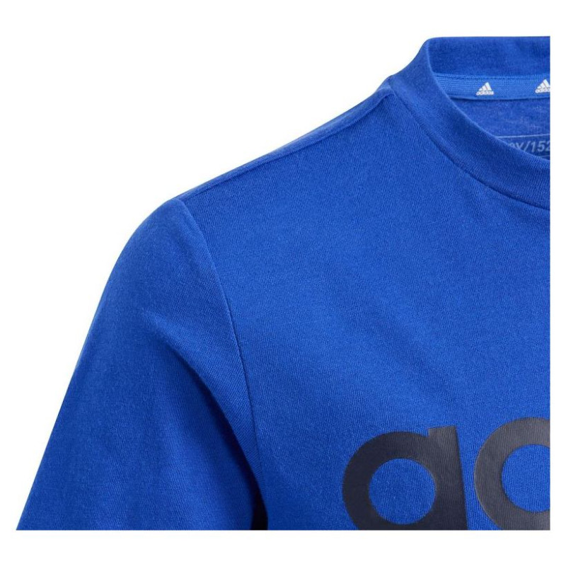 Adidas Essentials Linear Logo Cotton Tee Jr IB4090 (152cm)