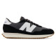 New Balance Men's Sneakers Suede Leather Black (MS237GA) (40.5)