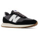 New Balance Men's Sneakers Suede Leather Black (MS237GA) (40.5)