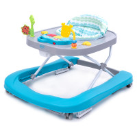 4Baby Staigulis WALK'N PUSH turkus [A]