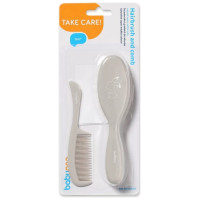 Babyono Suka dabīga NATURAL SUPER SOFT+ķemme BabyOno 568/03 grey