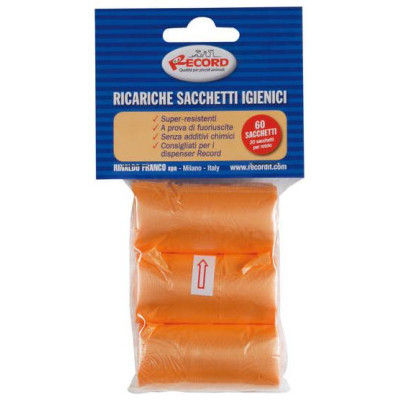 Record Sanitārie maisiņi 3x20gb 27,5x30 cm