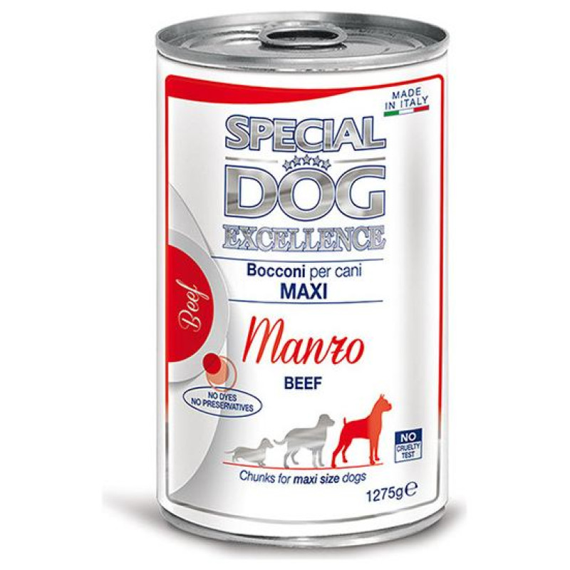 Special Dog Excellence MAXI chunkies Adult beef 1.275 kg