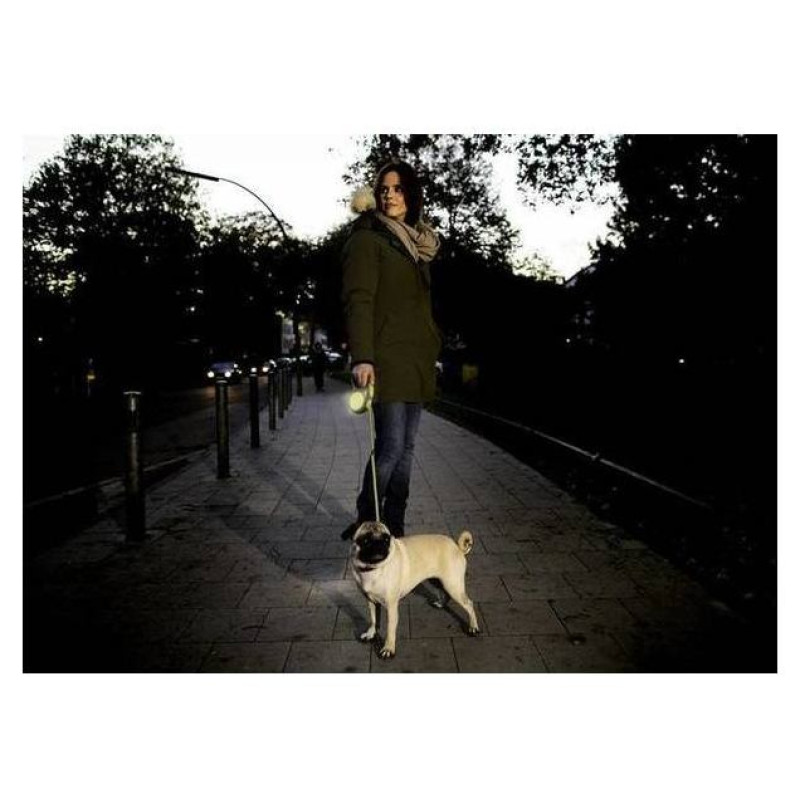 Flexi Neon (New Classic) S 5 m (lente) - pavada suņiem