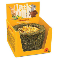 Mealberry Little One treat-toy "Flower bowl" 120 g - cienasts rotaļlieta ziedu groziņš