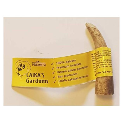 Laikas Gardums Dabīgs brieža rags suņiem XS <49 g
