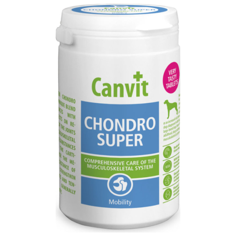 Canvit Chondro Super vidējiem un lieliem suņiem N76 230 g