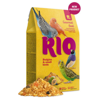 Mealberry RIO Gourmet food for budgies and other small birds 250 g - barība mazajiem papagaiļiem un putniem