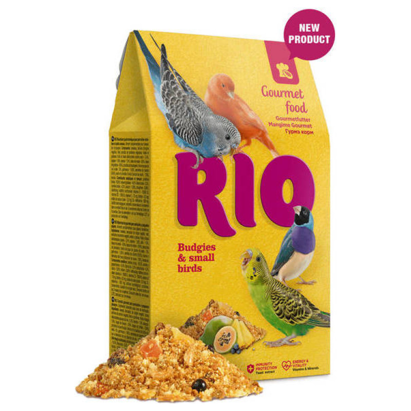 Mealberry RIO Gourmet food for budgies and other small birds 250 g - barība mazajiem papagaiļiem un putniem