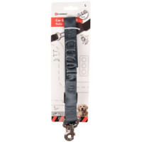 Flamingo auto drošības josta adapteris RUKA SHOCK ABSORBER GREY 60-80cm/25mm
