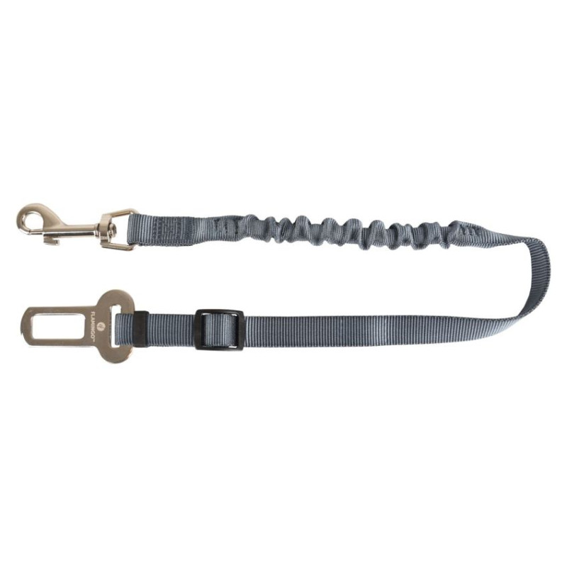 Flamingo auto dro&scaron;ības josta adapteris RUKA SHOCK ABSORBER GREY 43-50cm/15mm