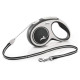 Flexi New Comfort S trose 5 m, black - pavada suņiem