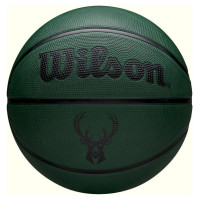 Wilson NBA Team Tribute Solid Milwaukee Bucks Ball WZ4025417XB Basketball Ball (5)