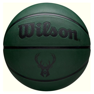Wilson NBA Team Tribute Solid Milwaukee Bucks Ball WZ4025417XB Basketball Ball (5)