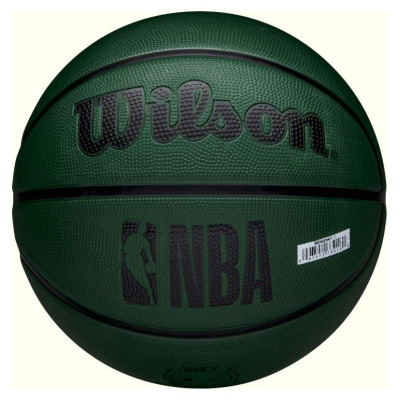 Wilson NBA Team Tribute Solid Milwaukee Bucks Ball WZ4025417XB Basketball Ball (5)
