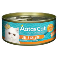 Aatas Cat Tantalizing Tuna&Salmon 80g - konservi kaķiem