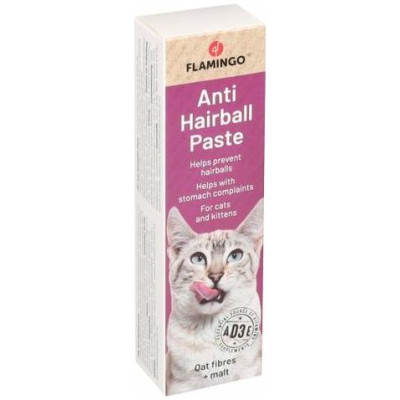 Flamingo ANTI-HAIRBALL PASTE 100gr -pasta pret matu kamoliem