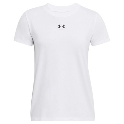 Under Armour Rival Core SS W 1383648 100 T-Shirt (S)