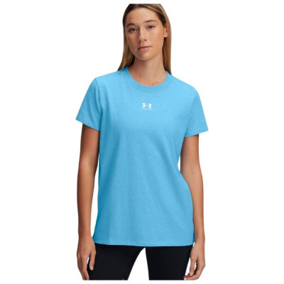 Under Armour Rival Core SS W 1383648 453 T-Shirt (XS)