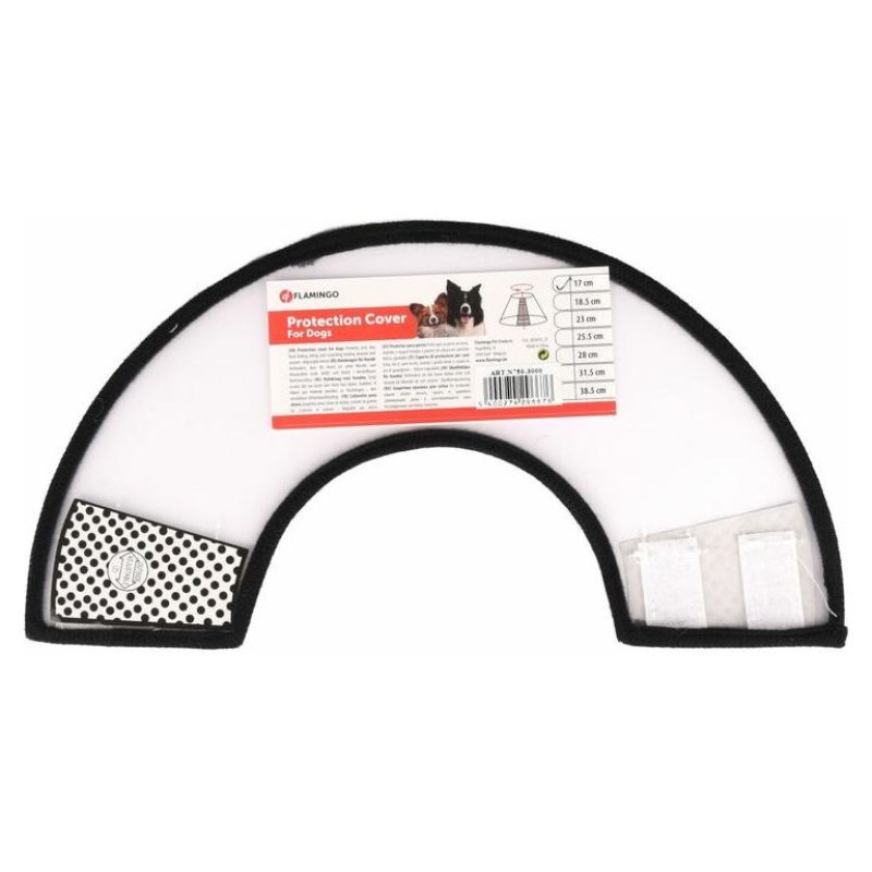 Flamingo pēcoperācijas apkakle XXS 17 cm