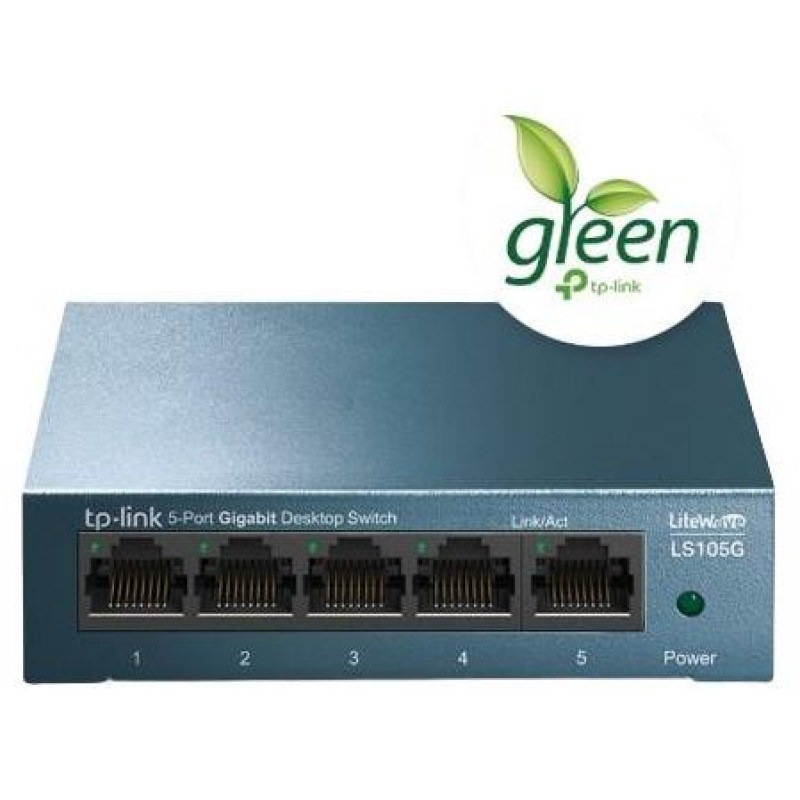 Tp-Link Switch|TP-LINK|LS105G|5x10Base-T / 100Base-TX / 1000Base-T|LS105G