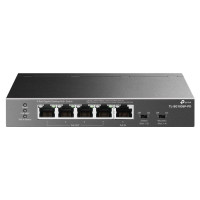 Tp-Link Switch|TP-LINK|TL-SG1005P-PD|Desktop/pedestal|5x10Base-T / 100Base-TX / 1000Base-T|PoE+ ports 5|TL-SG1005P-PD