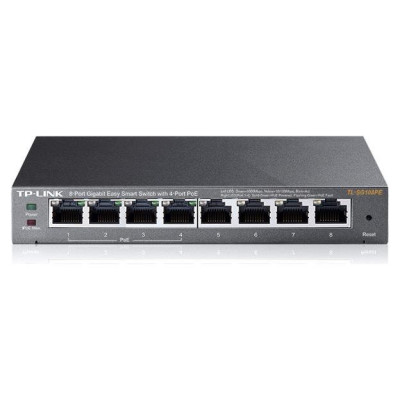 Tp-Link Switch|TP-LINK|PoE ports 4|TL-SG108PE