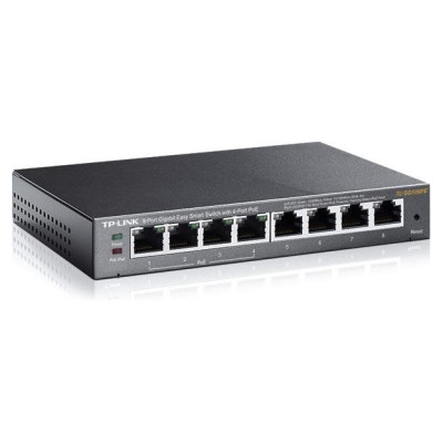 Tp-Link Switch|TP-LINK|PoE ports 4|TL-SG108PE