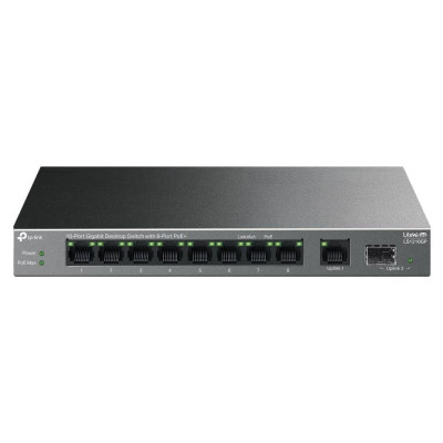 Tp-Link Switch|TP-LINK|LS1210GP|9x10Base-T / 100Base-TX / 1000Base-T|1xSFP|PoE+ ports 8|LS1210GP