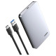 Ugreen CM300 70498 bay for 2.5'' SATA 3.0 6Gbps hard drive - gray + USB-C - USB-A cable 0.5m
