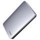 Ugreen CM300 70498 bay for 2.5'' SATA 3.0 6Gbps hard drive - gray + USB-C - USB-A cable 0.5m
