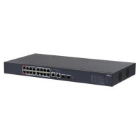 Dahua Switch|DAHUA|Type L2|Desktop/pedestal|Rack|PoE ports 16|CS4218-16ET-135