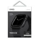 Uniq case Valencia Apple Watch Series 4/5/6/7/8/SE/SE2 45/44mm. graphite/graphite