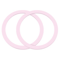 Joyroom set of metal magnetic rings for smartphone 2 pcs. pink (JR-Mag-M3)
