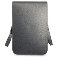 Guess Handbag GUWBSATMGR gray / gray Saffiano Triangle